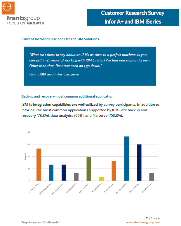 Infor Distribution A+ & IBM iSeries - Customer Research Analysis ...
