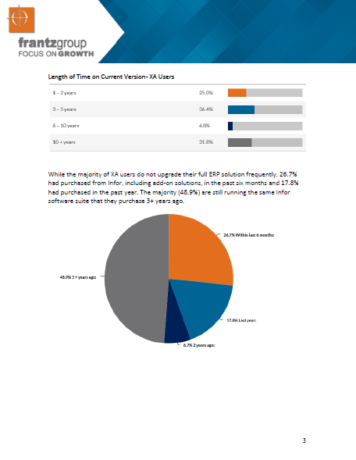 IBM Infor Alliance Customer Survey - XA & IBM Power i